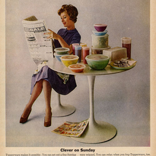 1950s Tupperware ad