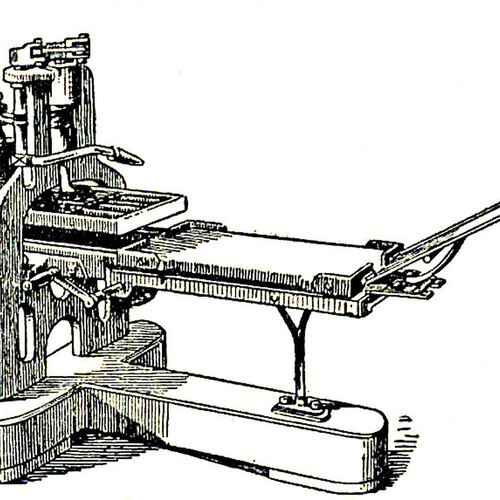 Iron Stanhope Printing Press