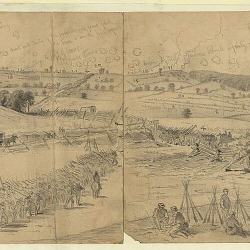 The Battle of Gettysburg/ EF.