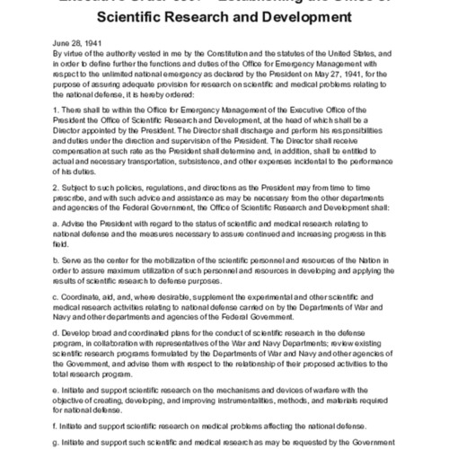 Executive Order 8807—Establishing the Office of Scientific Research and Development.pdf