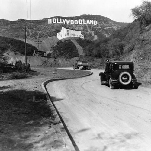 Hollywoodlandland Sign Photo