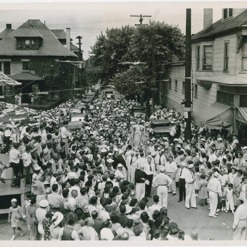 Religious festival in Cleveland&#039;s Little Italy