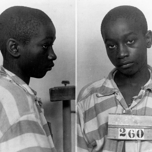 George Stinney Jr., 1944. Dept. of Corrections,<br /><br />
Central Correctional Institution, Record of Prisoners<br /><br />
Awaiting Execution.