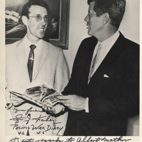 James J Fahey with President John F. Kennedy.jpg
