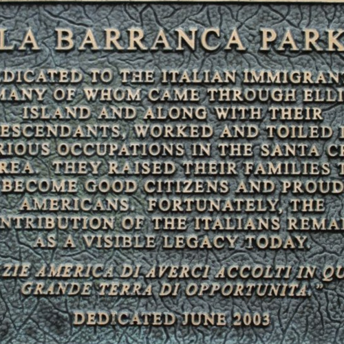 La Barranca Park Plaque.png