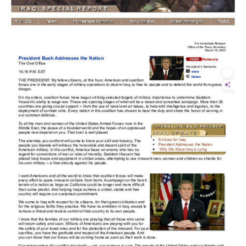 President Bush Addresses the Nation.pdf