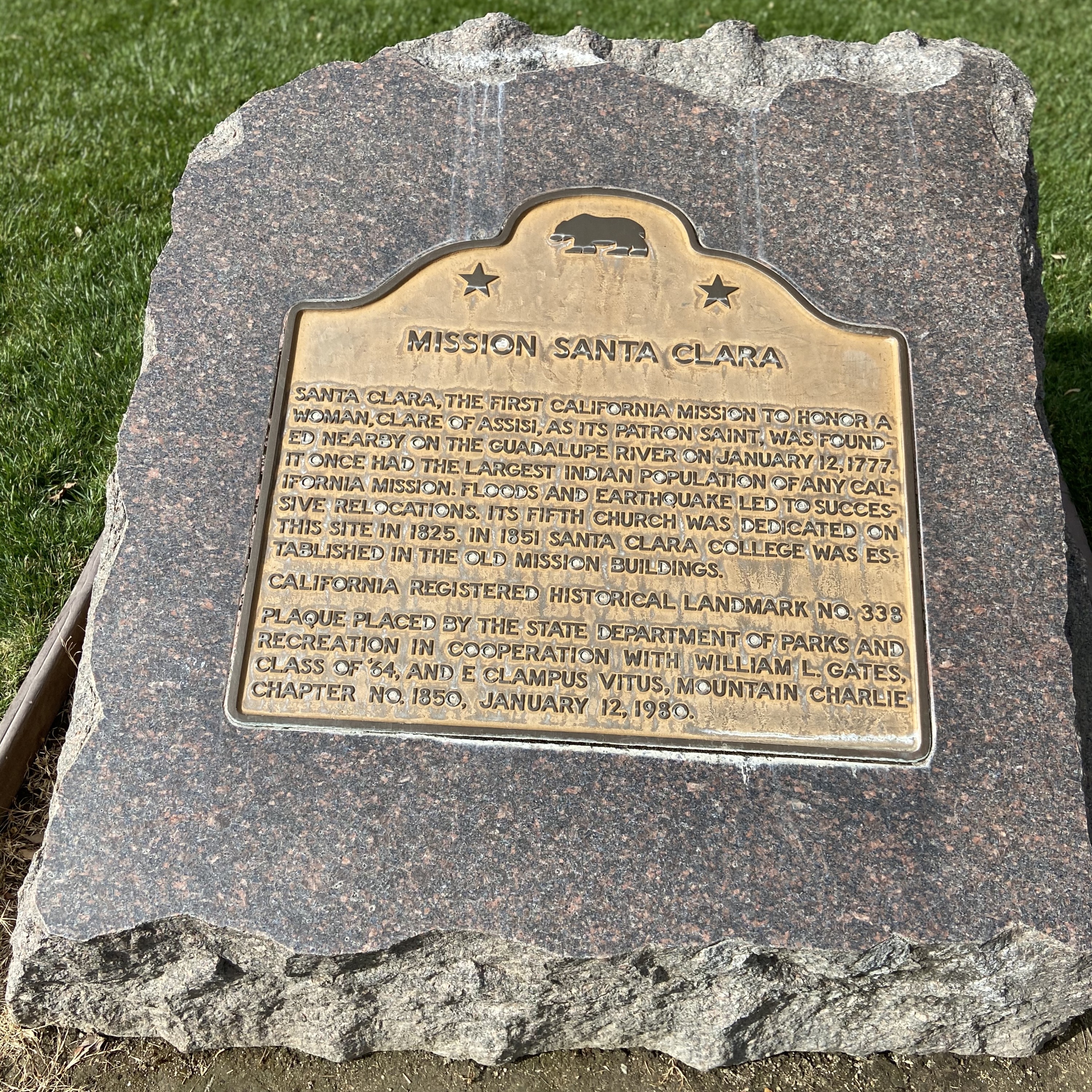Mission Santa Clara plaque.JPG