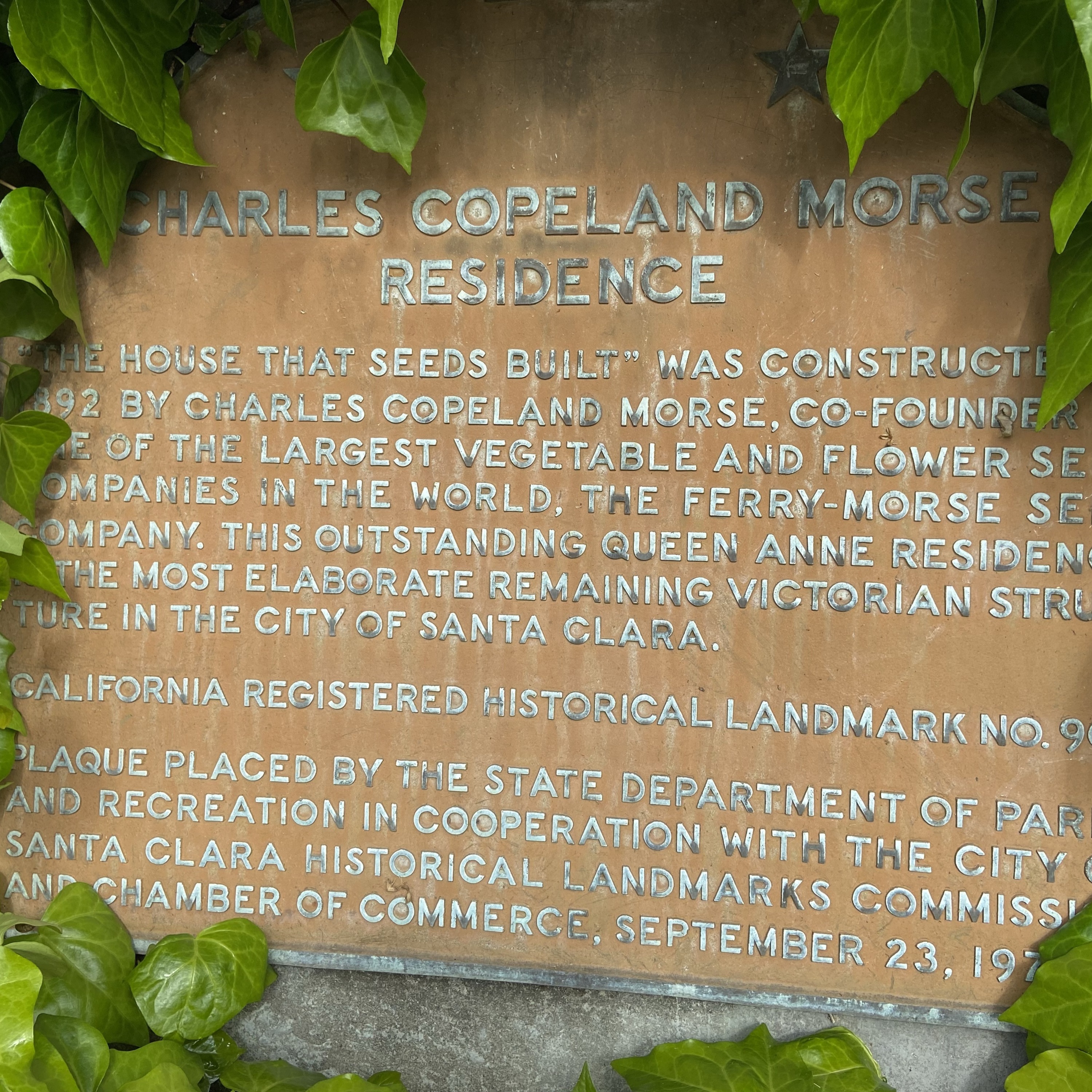 Charles Copeland Morse plaque.JPG