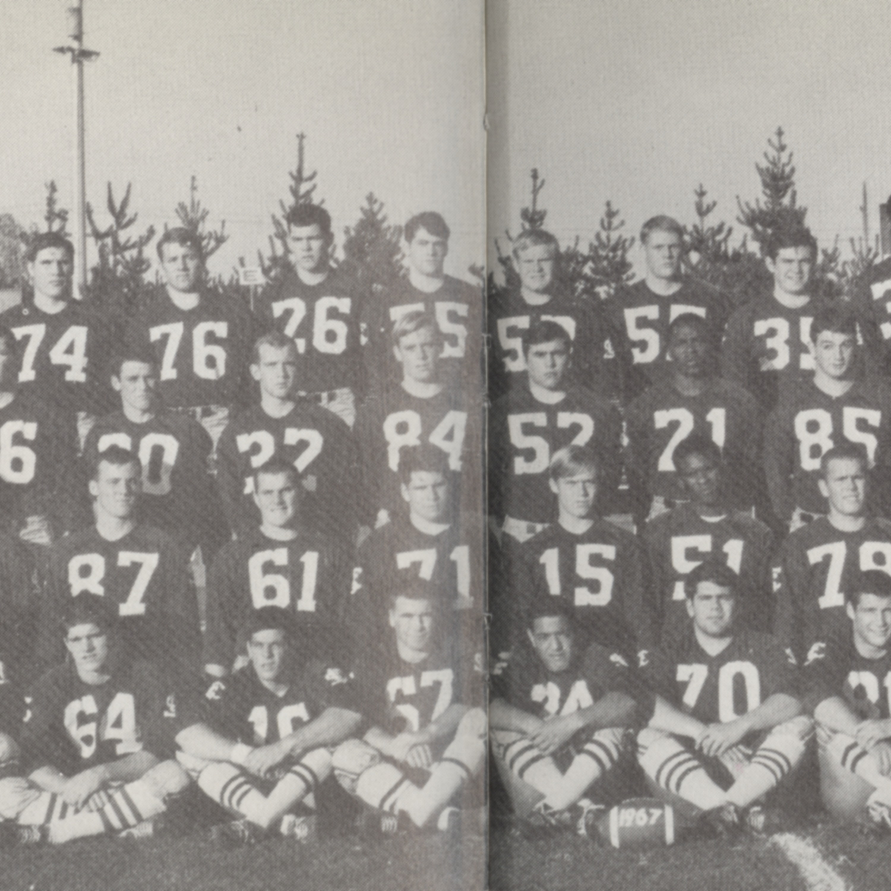 Santa Clara University&#039;s Varsity Football Team, 1968
