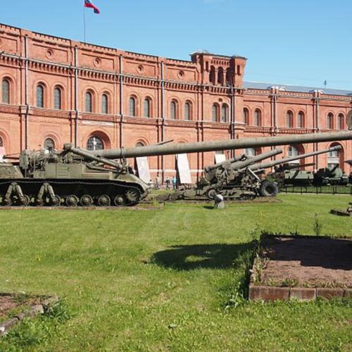 2B1 Oka, 2Б1 Ока, Artillery Museum, Saint-Petersburg pic1.JPG